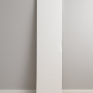 Puerta de armario clásica lacada con uñero pequeño