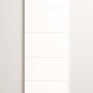 Puerta Pantografiada Lacada 4 Rayas para Armario a Medida