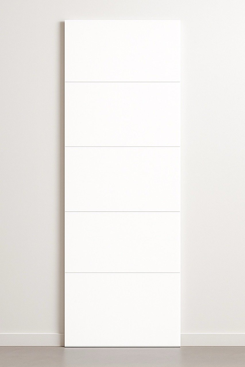 Puerta Pantografiada Lacada 4 Rayas para Armario a Medida